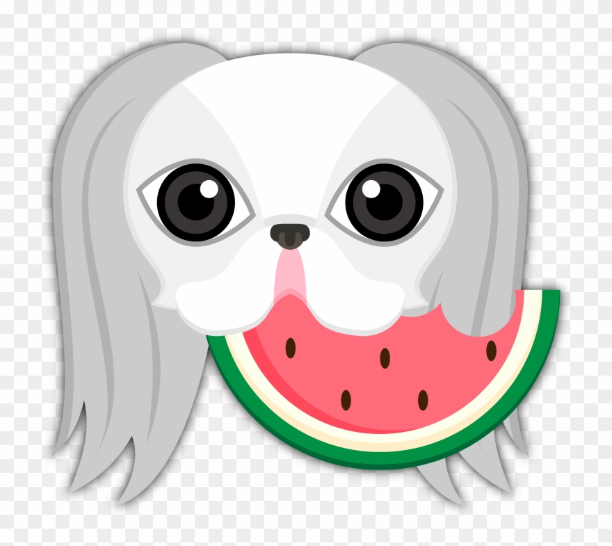 Japanese Chin Emoji Stickers Are You A Japanese Chin Clipart
