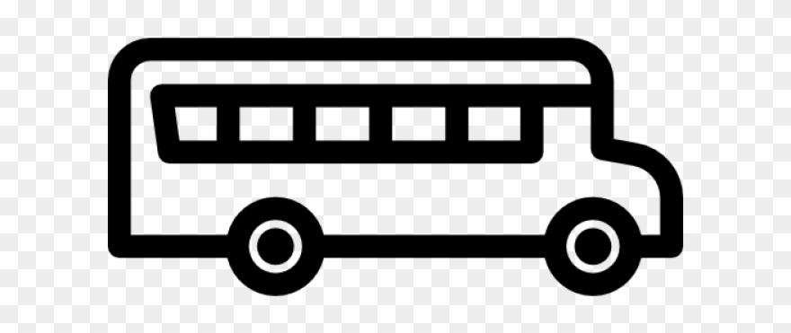 Bus Clipart Icon - Png Download