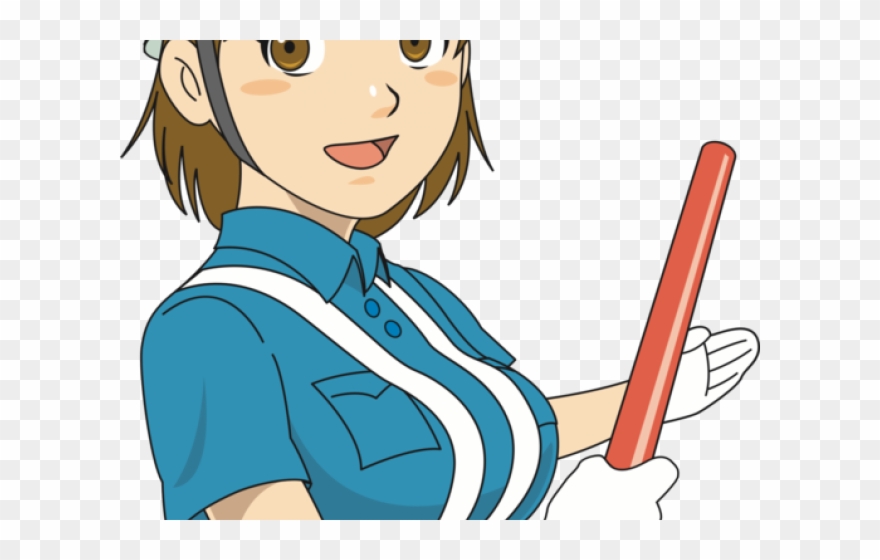 Traffic Clipart Security Guard - Png Download