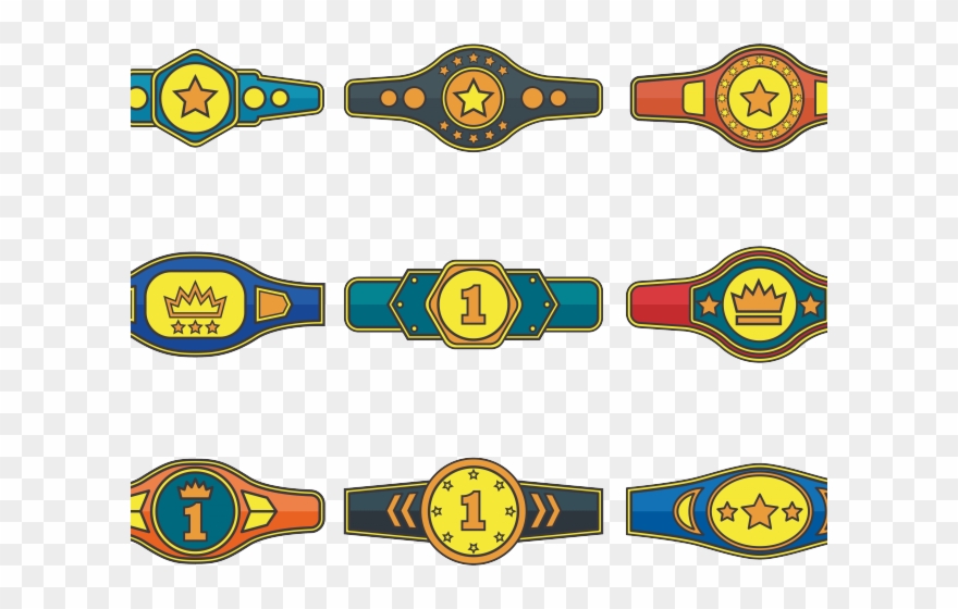Belt Clipart Boxing - Png Download