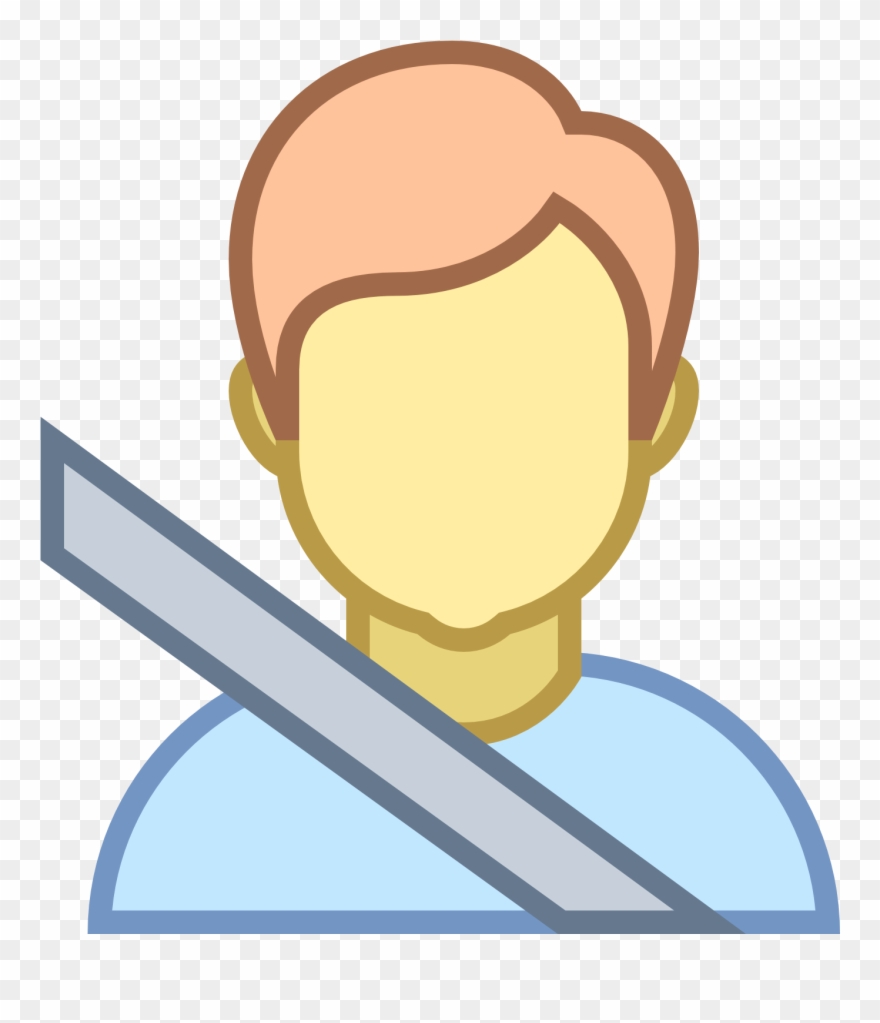 A Person Sitting In The Passenger Seat Of A Car, Facing Clipart