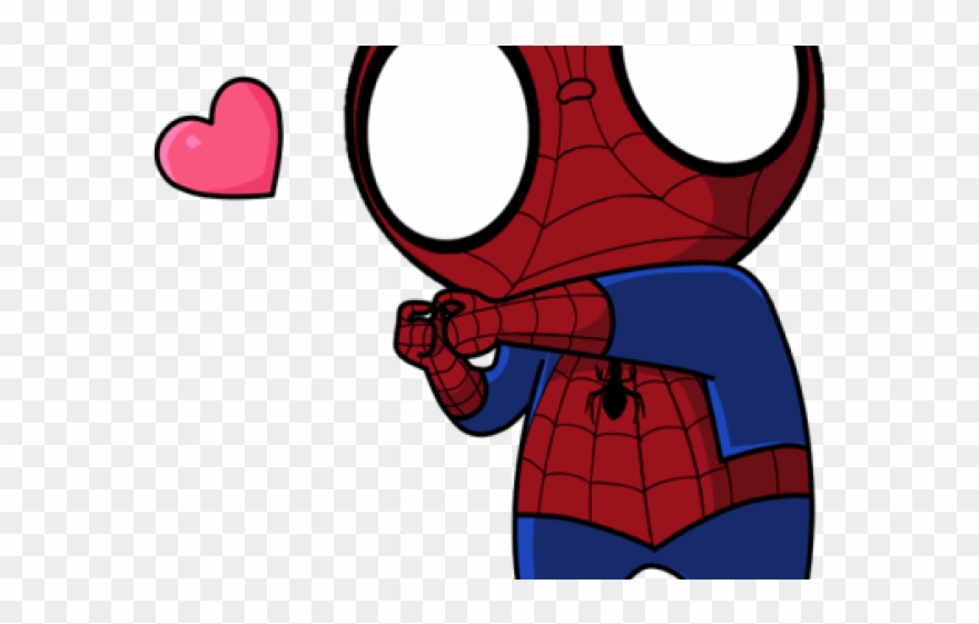 Spider Man Clipart Chibi - Png Download