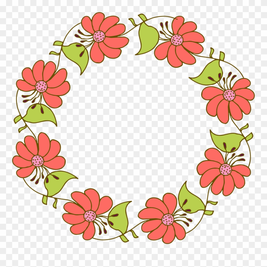 Flower Clip Art Orange - Png Download