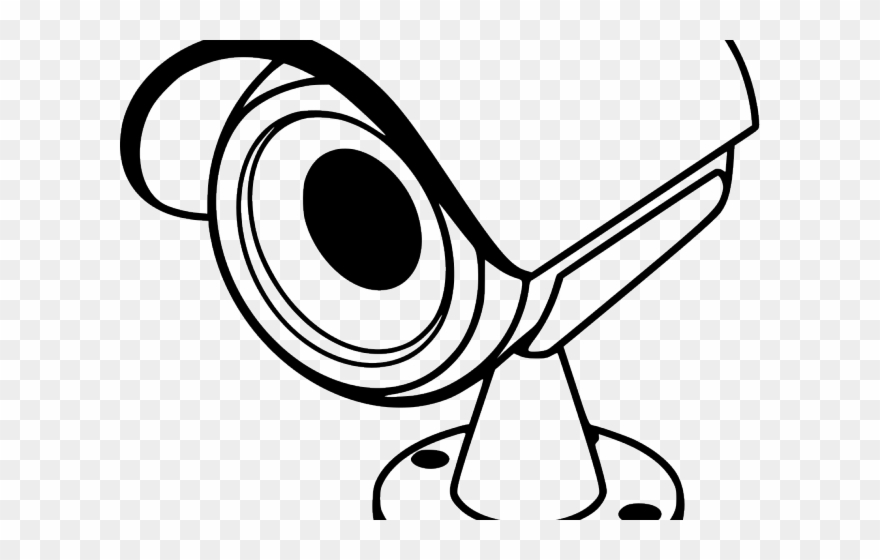 Cctv Clipart Cctv Camera Icon - Png Download