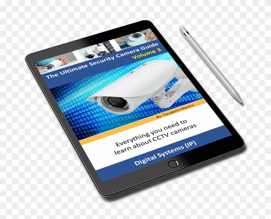The Ultimate Security Camera Guide V3 On Ipad Clipart