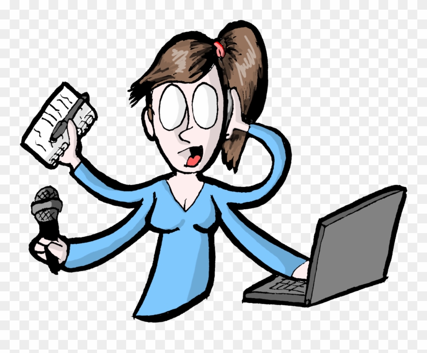7 Reasons Why Journalism Is An Exhausting But Awesome Clipart