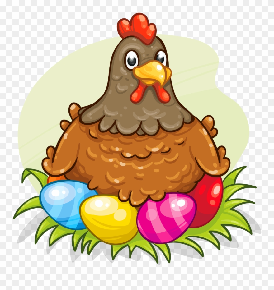 Easter Hen Clipart