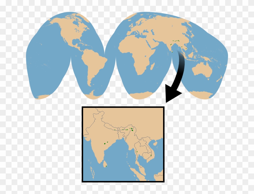 Stickerbrand Home Décor Vinyl Wall Art World Map Of Clipart