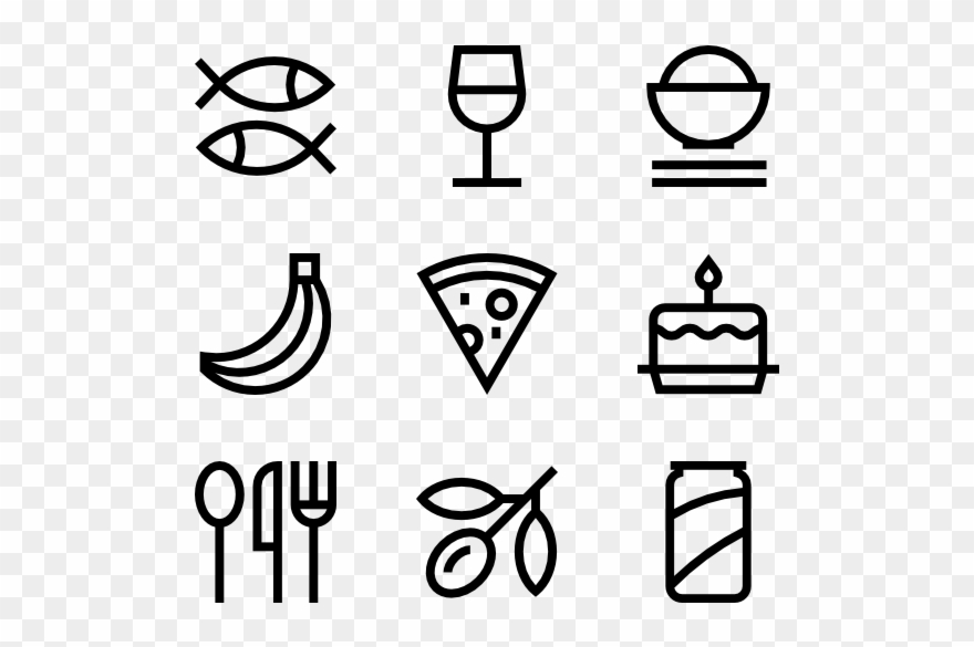 Food And Restaurant Collection Clipart