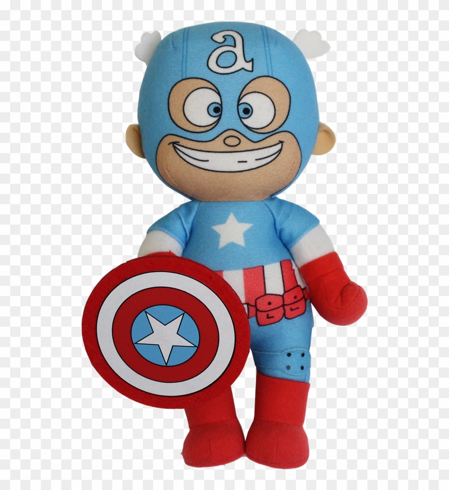Skottie Young Captain America Plush Clipart