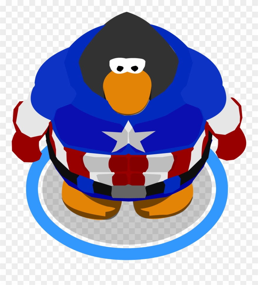 Captain America Bodysuit Ingame Clipart