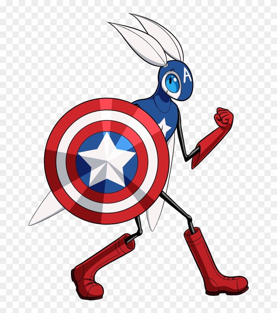 Captain America Bug Clipart