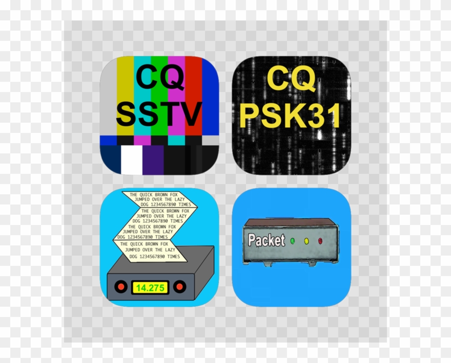 Ham Radio Decoder Bundle 4 Clipart