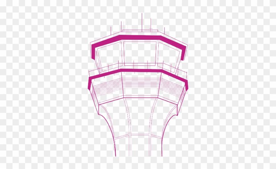 Croydon Airport, With Its Gleaming White Tower Bristling Clipart