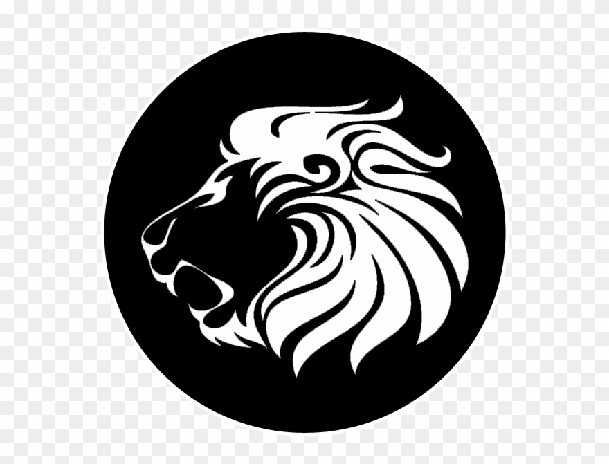 Lion Line Art Logo , Png Download Clipart