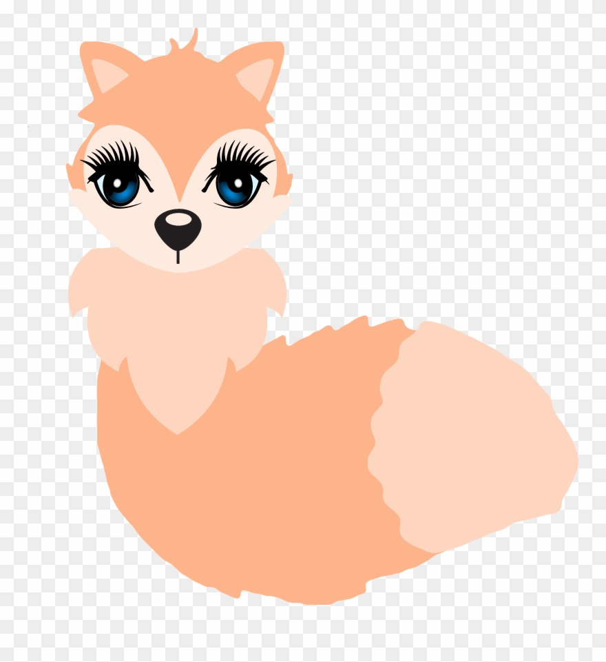 Cute Fox, Shrink Plastic, Digital Art, Clip Art, Shrink - Png Download