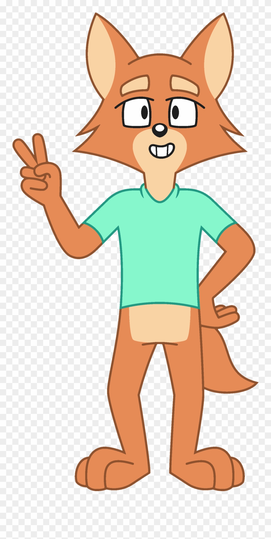 Cartoon Fox Png , Png Download Clipart