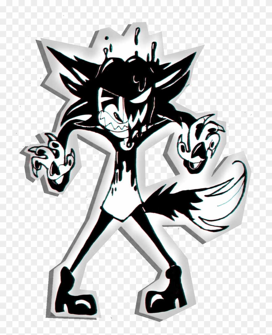 Drawing Werewolf Ink Clipart