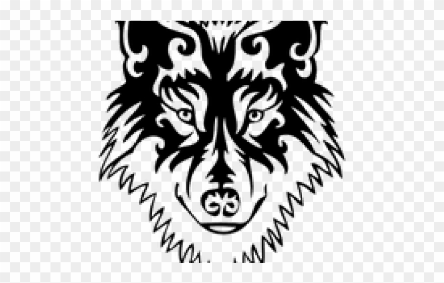 Wolf Tattoos Clipart Guy - Png Download