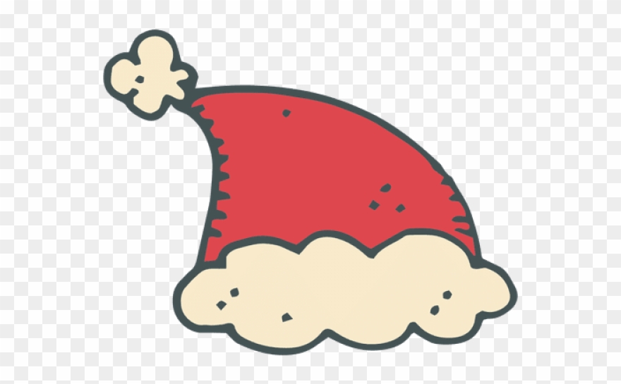 Drawn Santa Cartoon Clipart