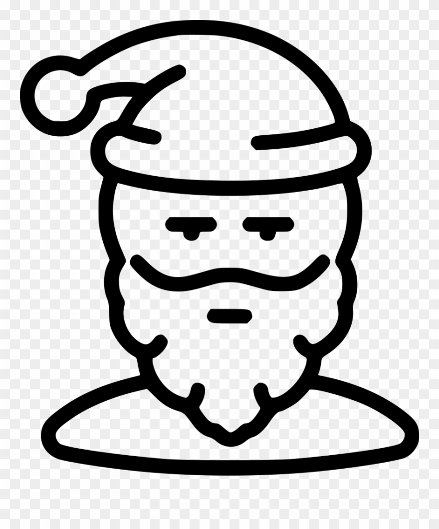 Santa Claus Grandfather Frost Man Guy User Human Avatar Clipart