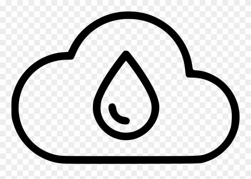 Rain Water Drop Comments Clipart