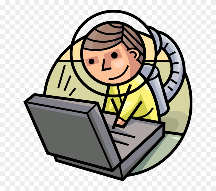 Vector Illustration Of Outer Space Exploration With Clipart