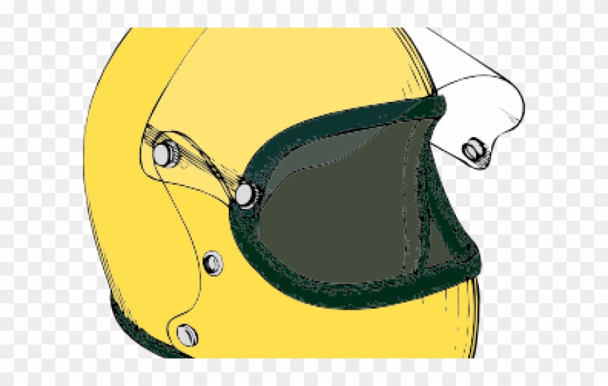 Motorcycle Helmet Clipart Crash Helmet - Png Download