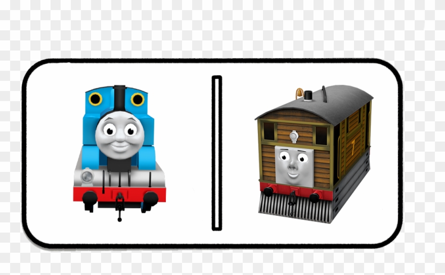 Thomas Train Dominoes Clipart