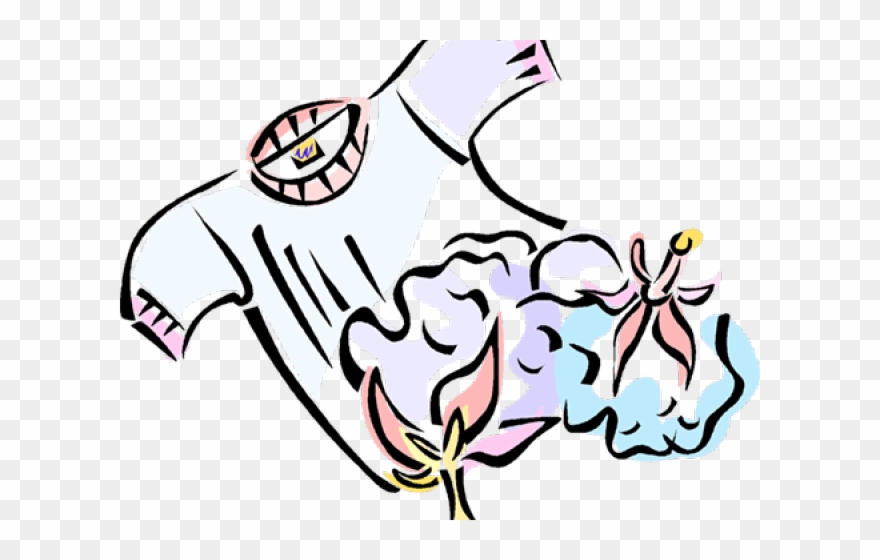 Cotton Clipart Cotton Shirt - Png Download