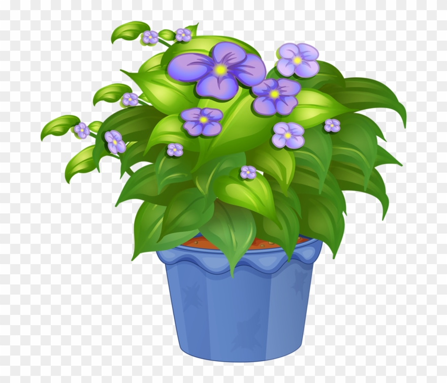 Flower Pot 30 Png Garden สวน Pinterest Flower Clip Transparent Png
