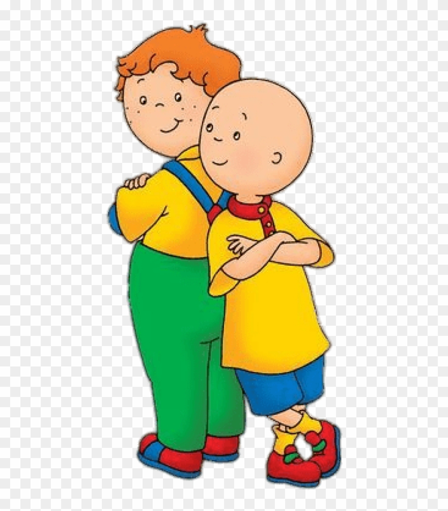 Free Png Download Caillou With A Friend Clipart Png Transparent Png