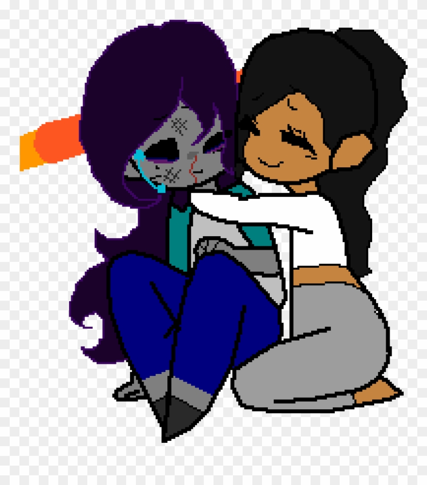 A Friend Stays After The Fight Clipart