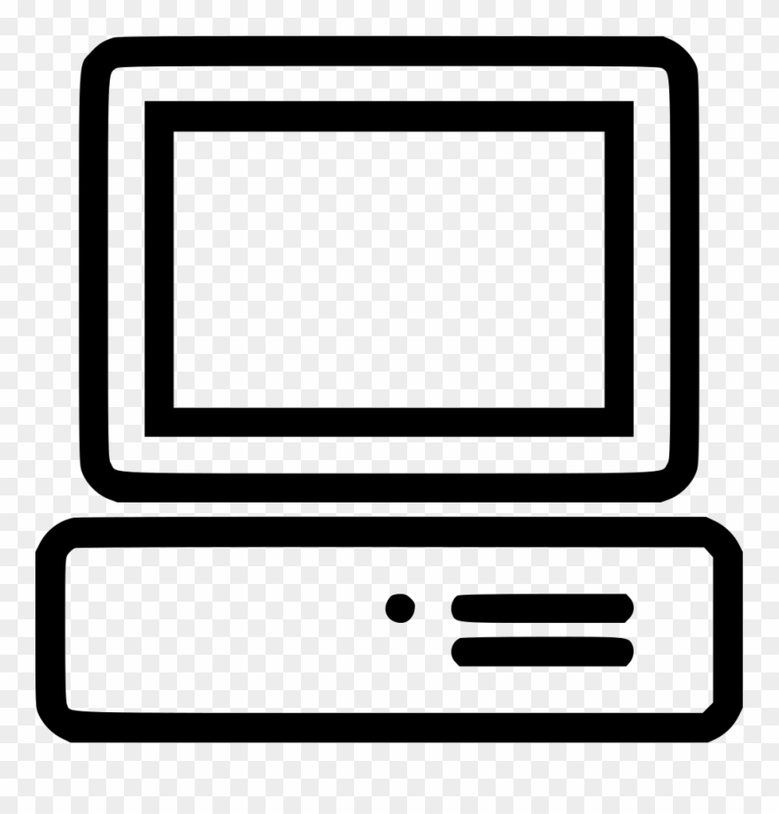 Desktop Computer Comments Clipart