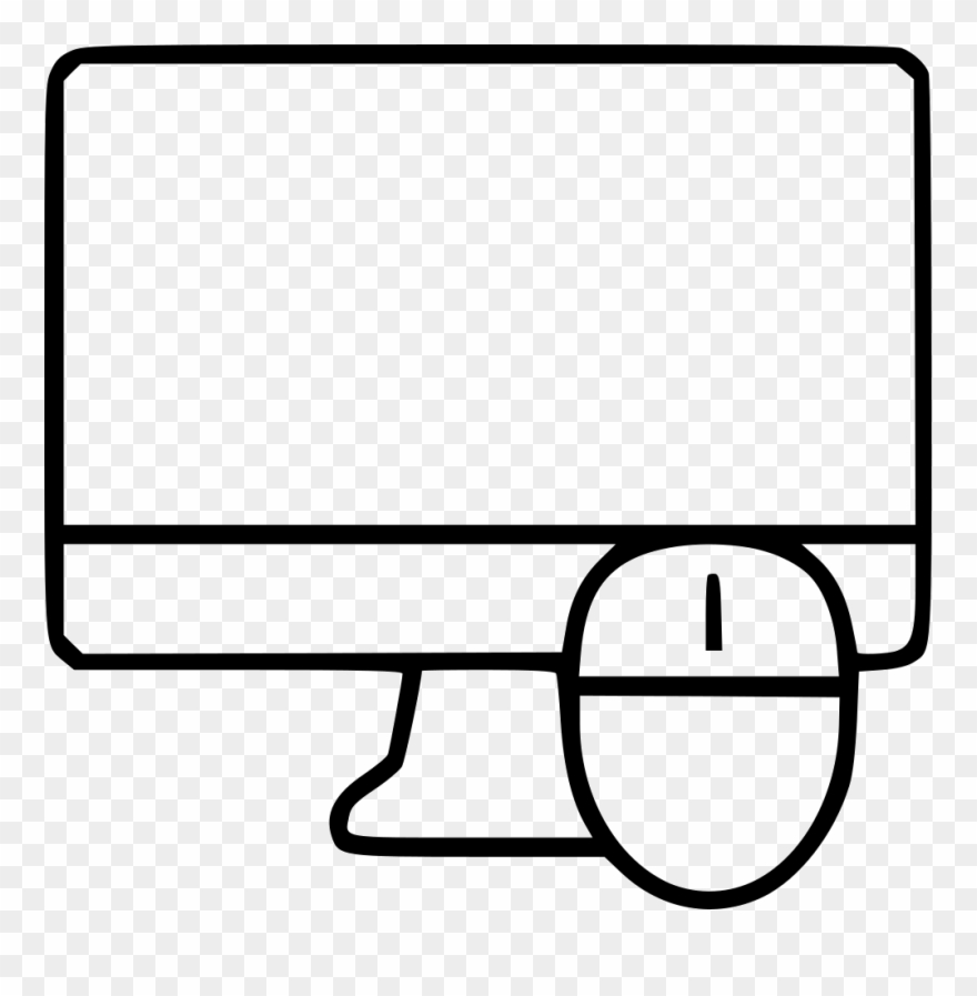 Computer Monitor Mouse Pc Mac Desktop Lcd Comments Clipart