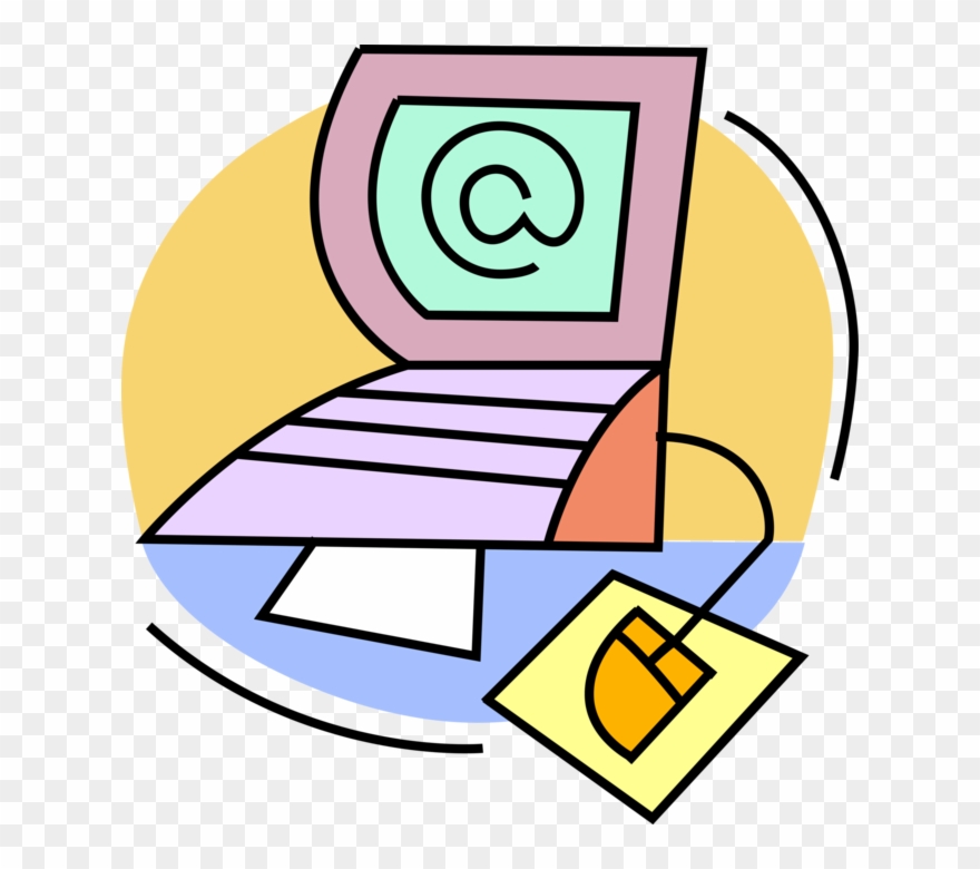 Vector Illustration Of Central Processing Unit Cpu Clipart