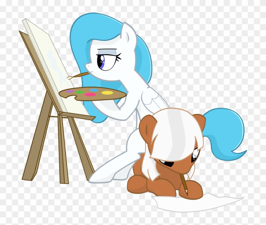 Artist Wonkysole Canvas Clipart