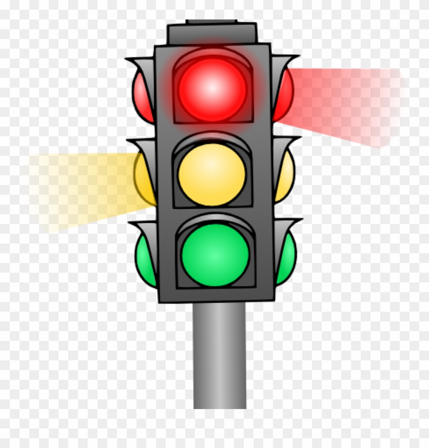 Stop Light Clipart Cars Traffic Light Clipart History - Png Download