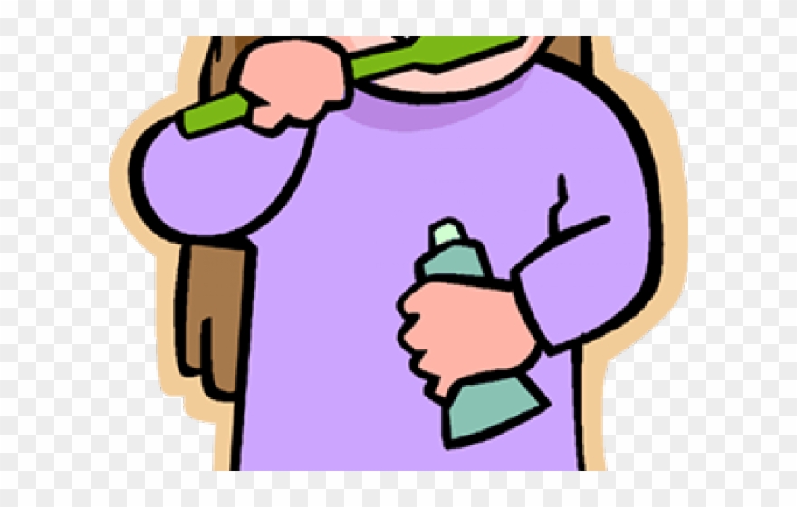 Toothbrush Clipart Purple - Png Download