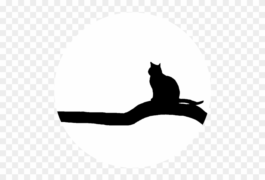 Cat Moon Clipart