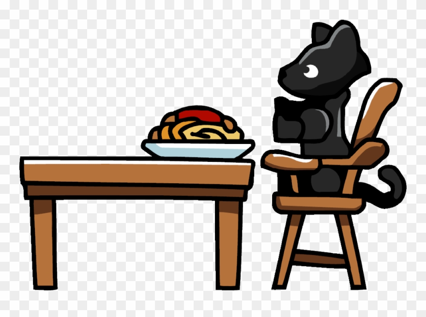 Spaghetti Cat Clipart