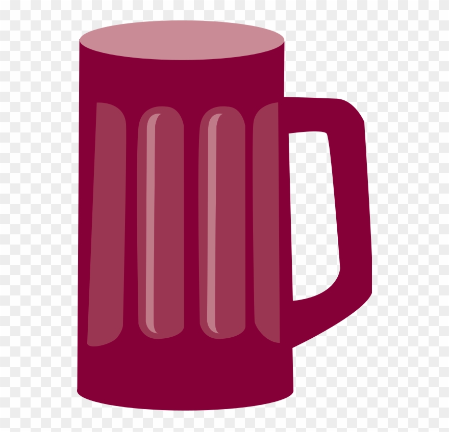 Red Beer Mug Icon Clipart