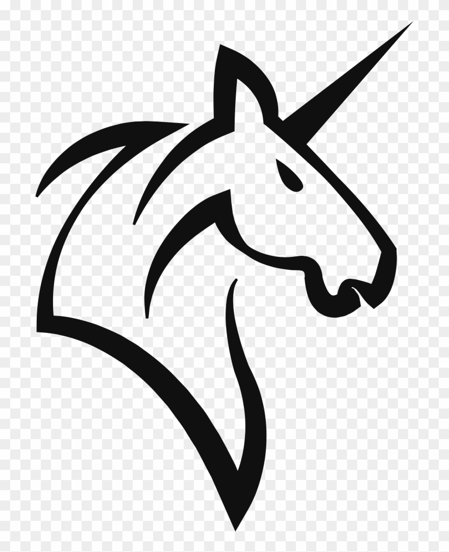 Svg Unicorn One Clipart