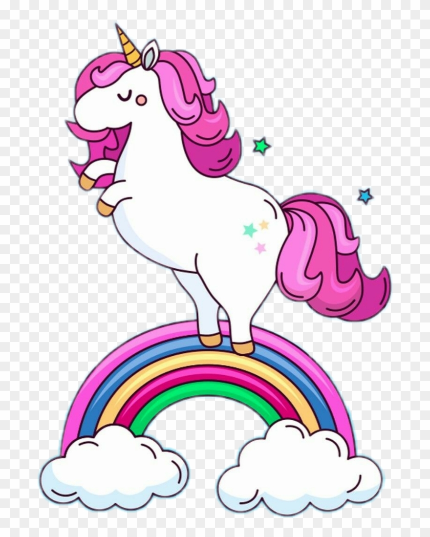 Unicornio Sticker Clipart