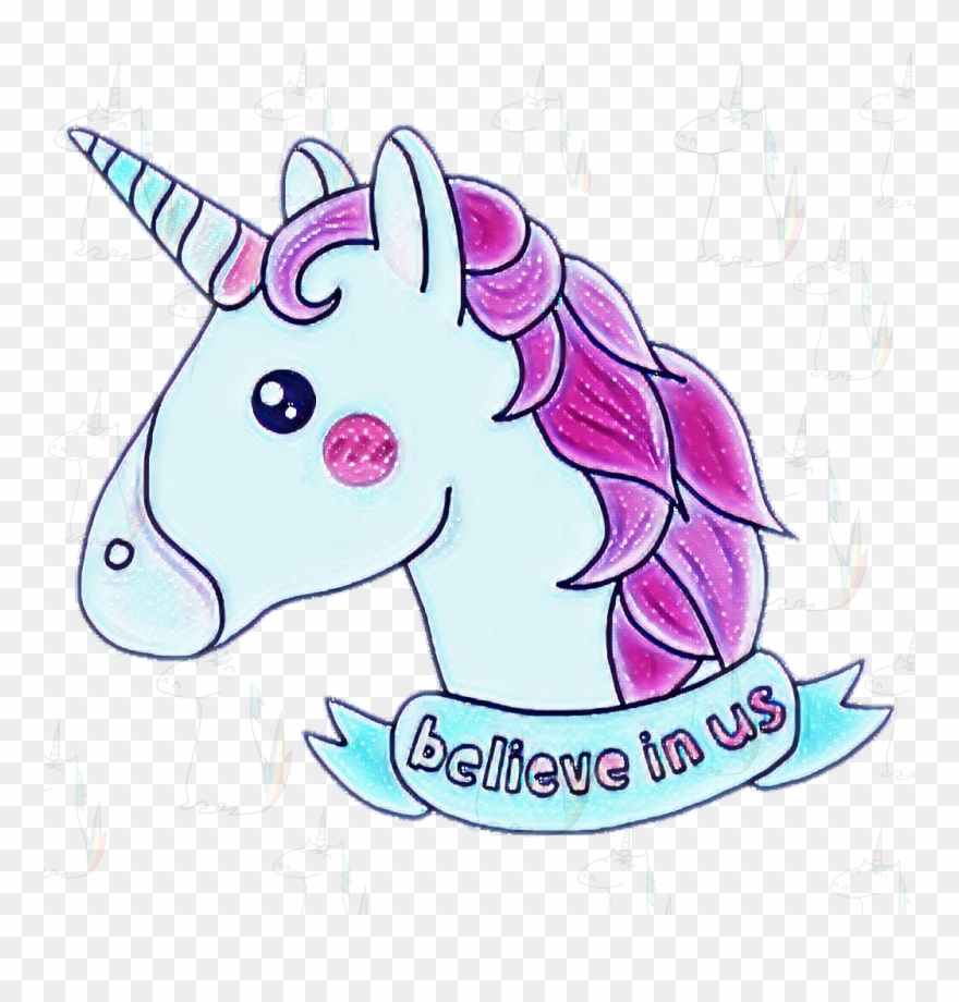 Unicorn Sticker Clipart