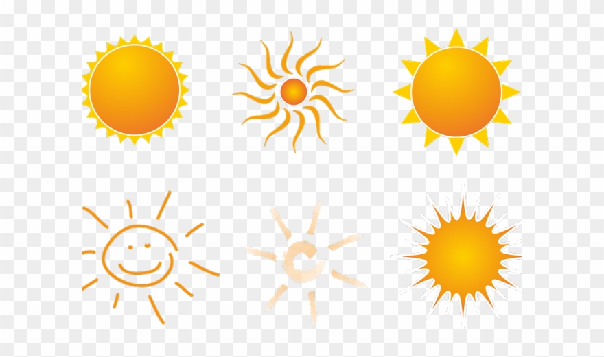Sunbeam Clipart Sun Radiation - Png Download