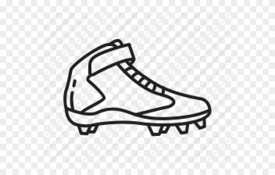 Drawn Football Rugby Line Clipart