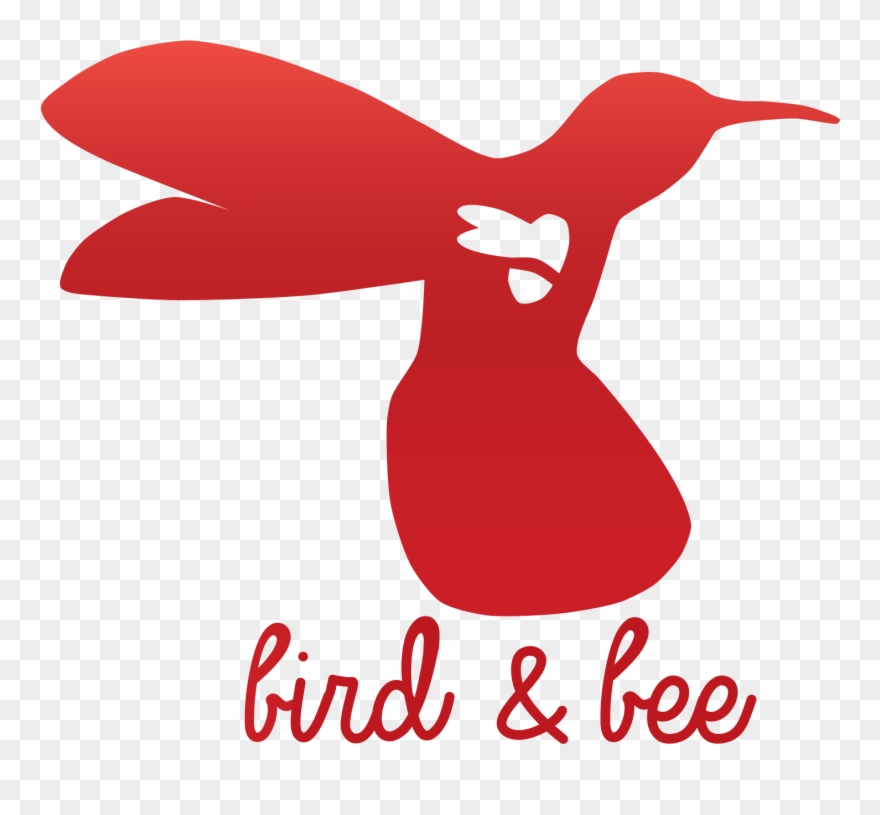 Bird & Bee On Twitter Clipart