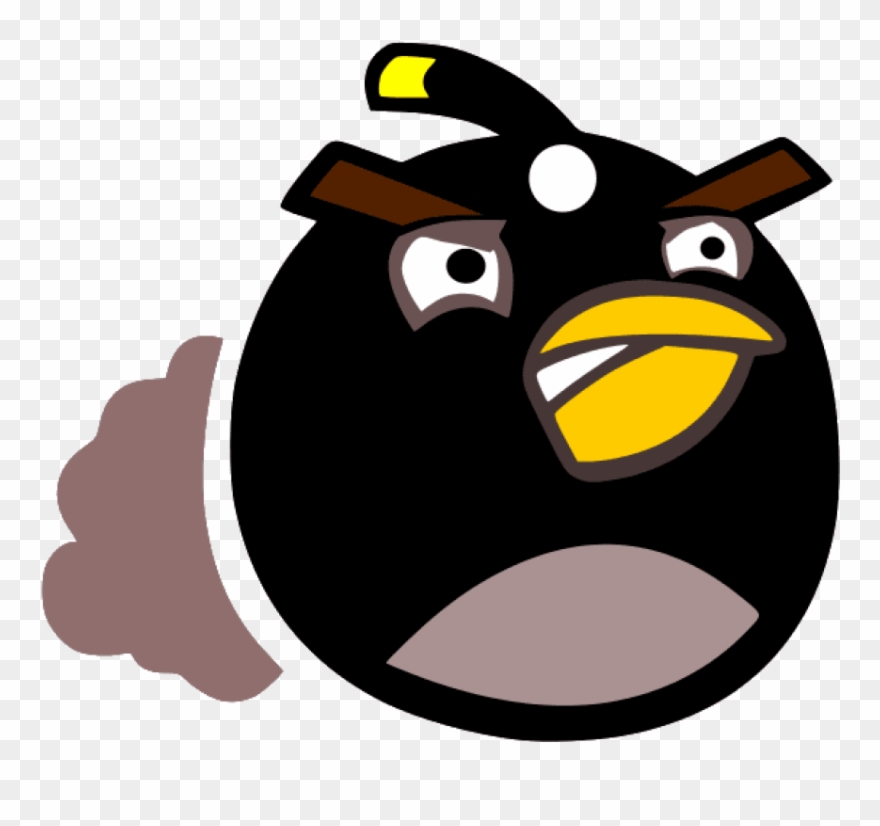 Free Png Download Angry Birds Characters Black Png Clipart