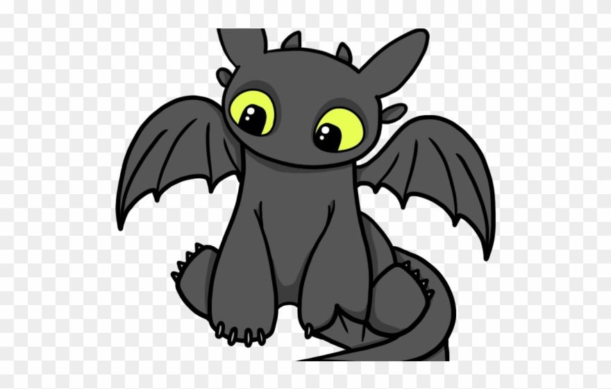 Blue Dragon Clipart Black Baby - Png Download